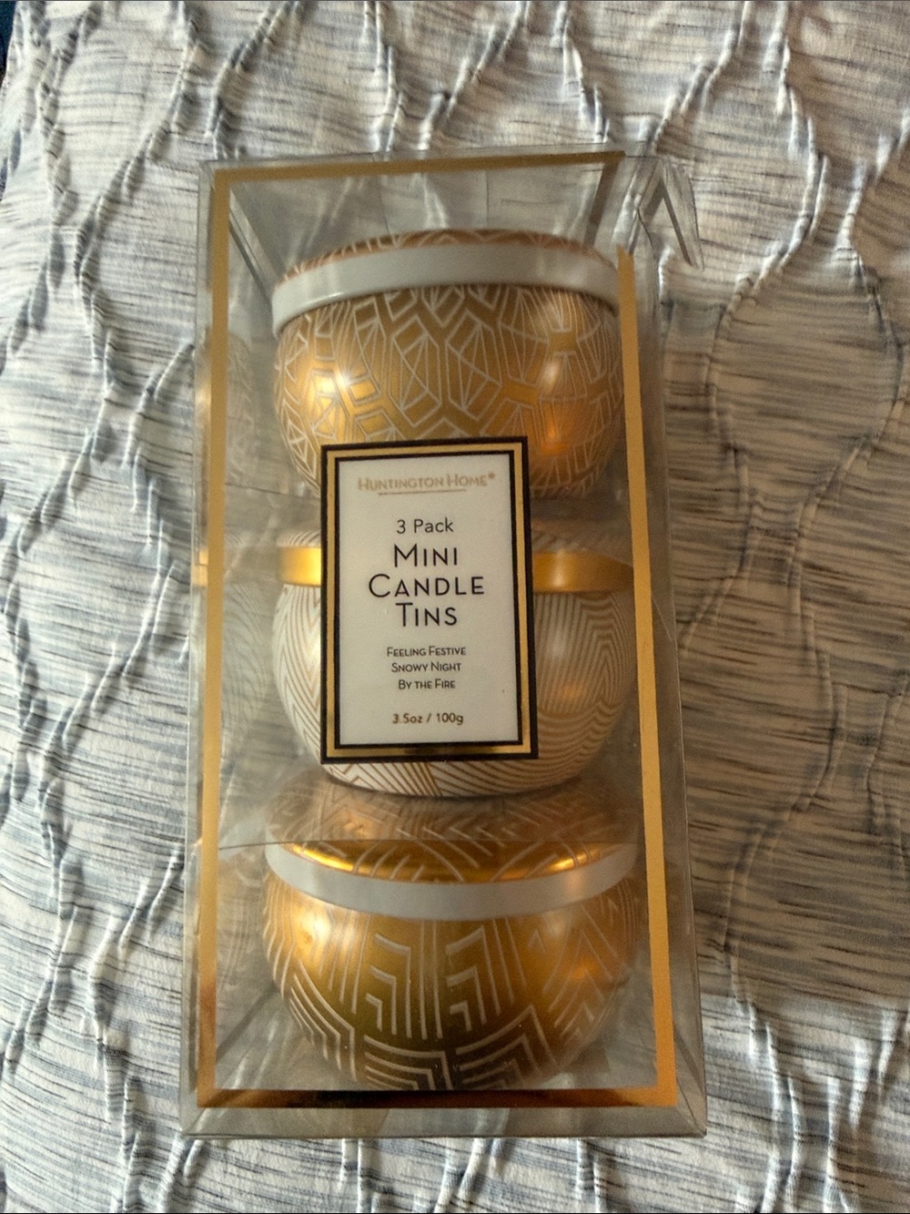 Mini candle Tins